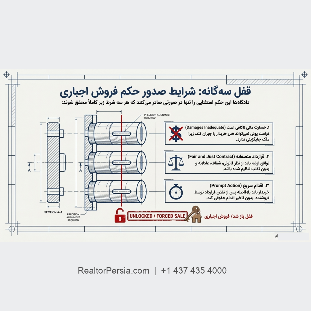 فروش اجباری ملک در انتاریو