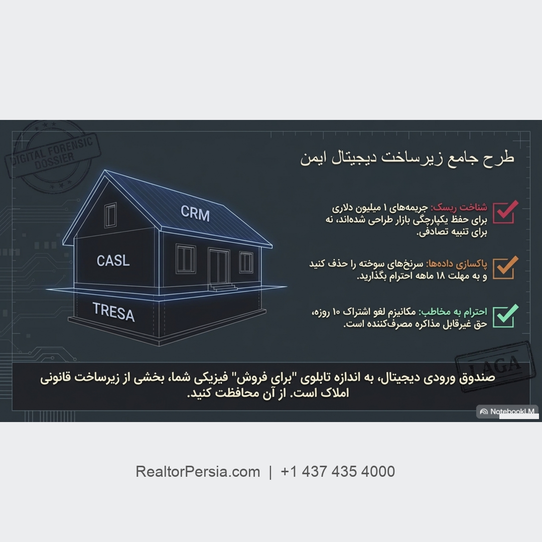 بازاریابی ایمیلی املاک کانادا
