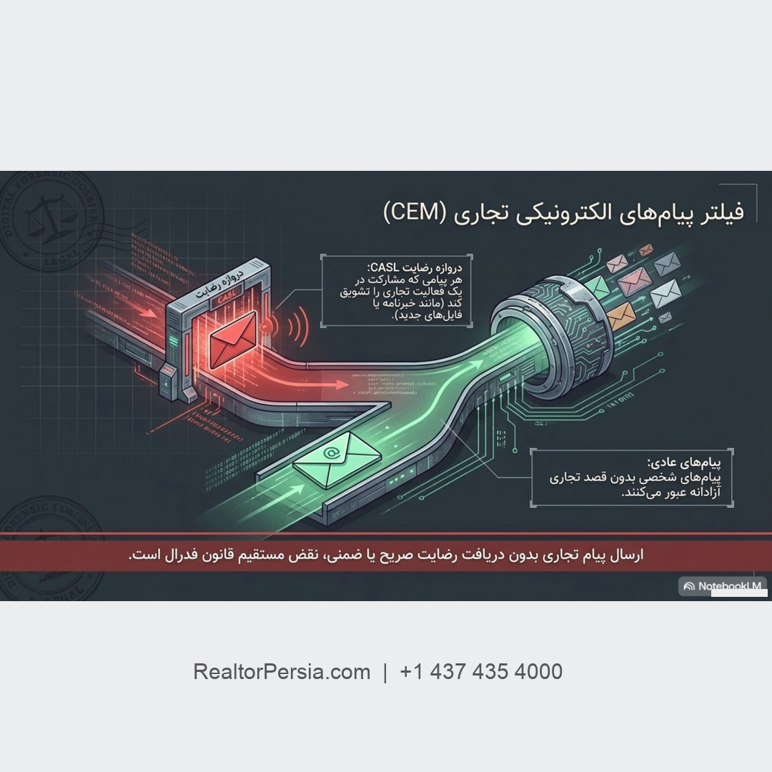 بازاریابی ایمیلی املاک کانادا