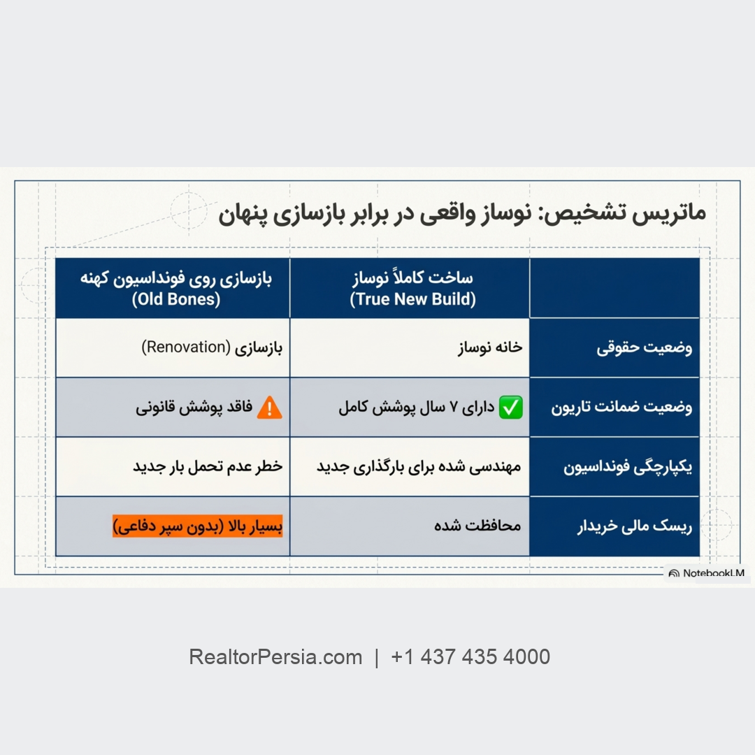 گارانتی تریون خانه نوساز