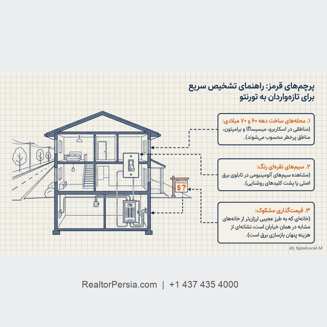 سیم کشی آلومینیومی در خانه کانادا